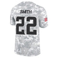 Trusc MN.Vikings #22 Harrison Smith Player Arctic Camo Salute to Service Limited Stitched Jerseys