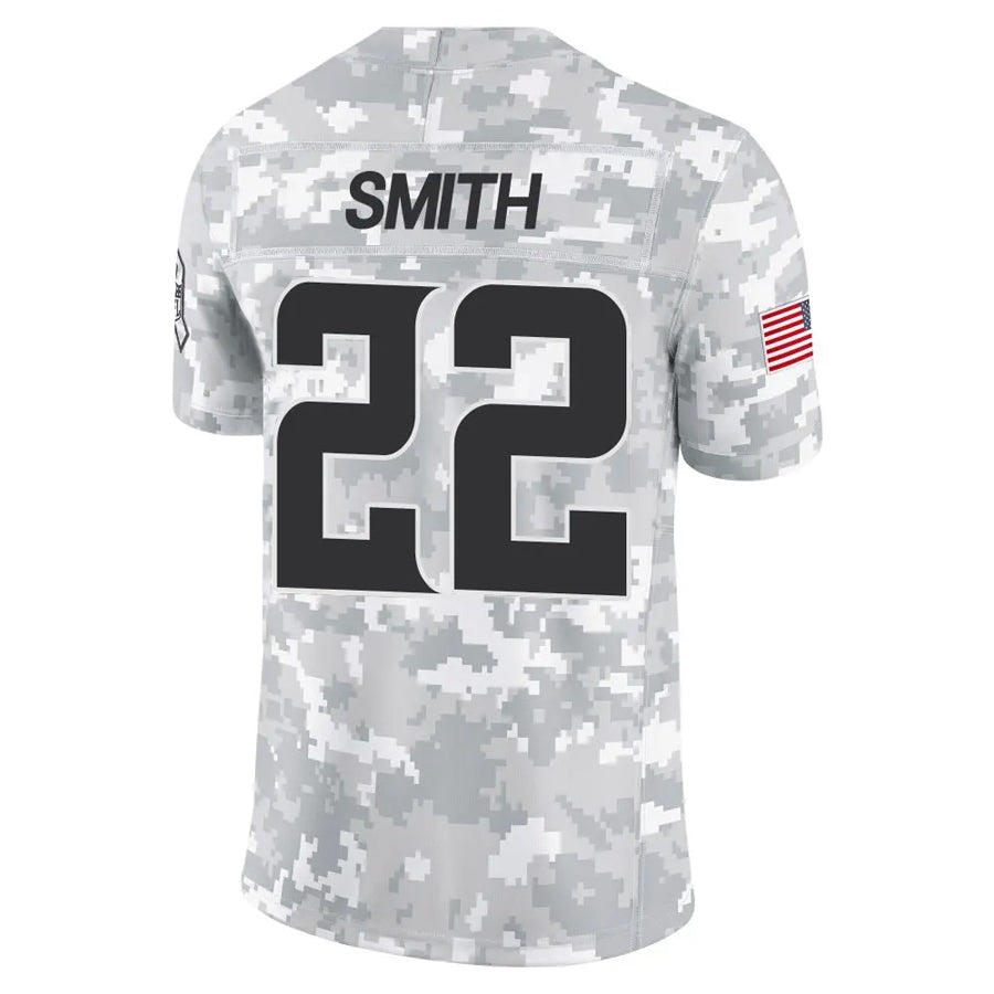 Trusc MN.Vikings #22 Harrison Smith Player Arctic Camo Salute to Service Limited Stitched Jerseys