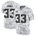 Trusc MN.Vikings #33 Aaron Jones Player Arctic Camo Salute to Service Limited Stitched Jerseys