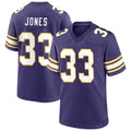 Trusc MN.Vikings #33 Aaron Jones Player Purple Classic Game Stitched Jerseys