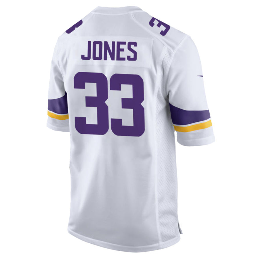 Trusc MN.Vikings #33 Aaron Jones Player White Home Game Stitched Jerseys