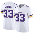 Trusc MN.Vikings #33 Aaron Jones Player White Vapor F.U.S.E. Limited Stitched Jerseys