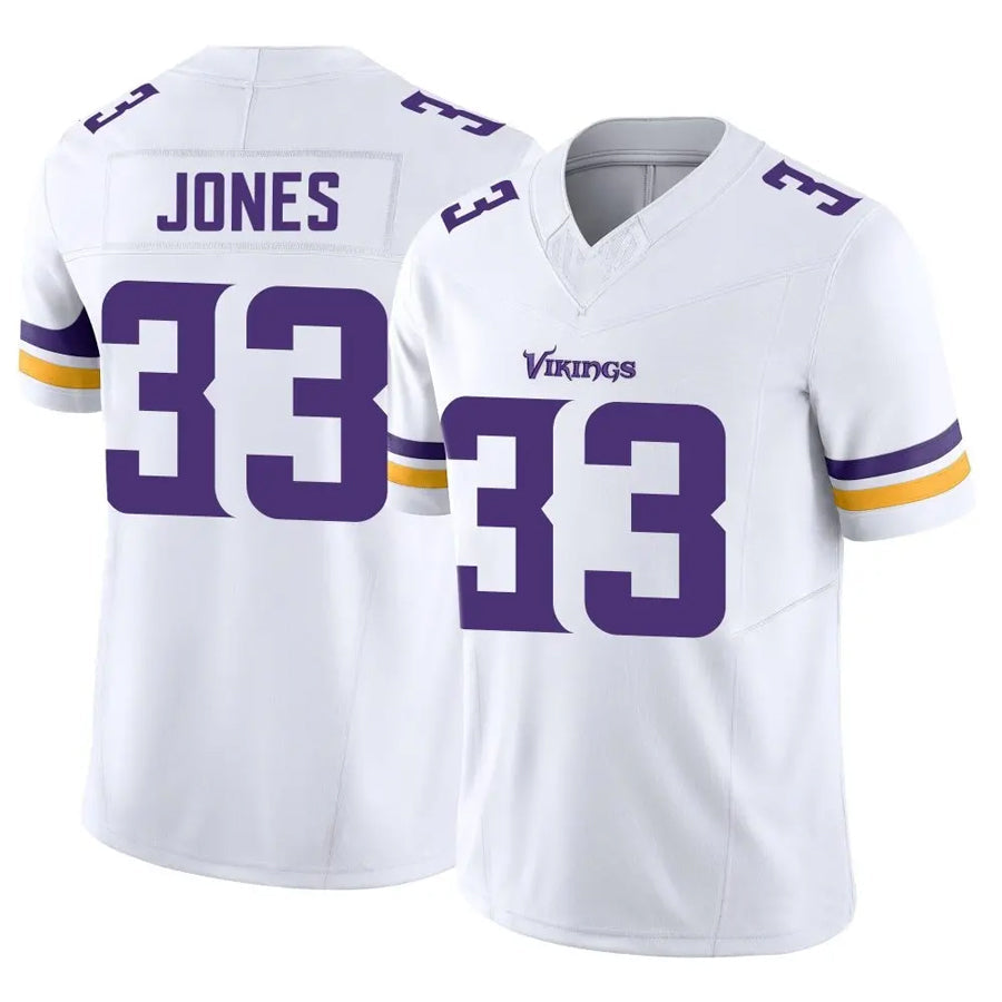 Trusc MN.Vikings #33 Aaron Jones Player White Vapor F.U.S.E. Limited Stitched Jerseys