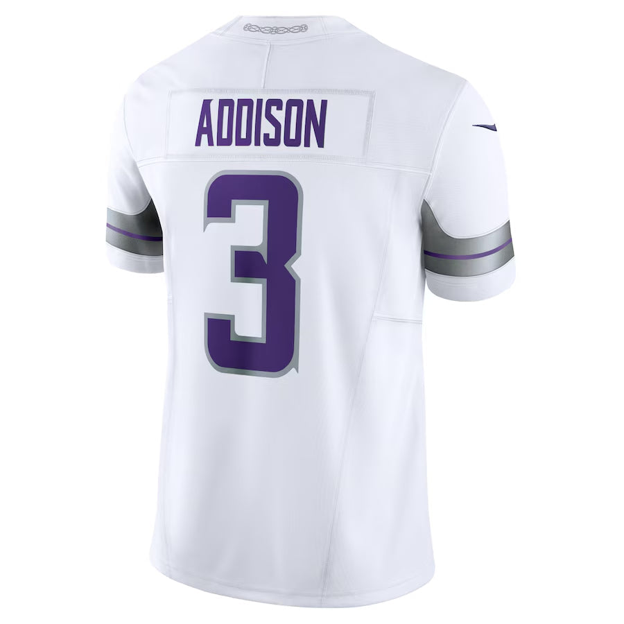 Trusc MN.Vikings #3 Jordan Addison Player Alternate Vapor F.U.S.E. Limited Stitched Jerseys