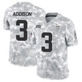 Trusc MN.Vikings #3 Jordan Addison Player Arctic Camo Salute to Service Limited Stitched Jerseys