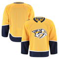Trusc N.Predators Yellow Home Authentic Pro Jerseys