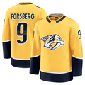 Trusc N.Predators #9 Filip Forsberg Gold Home Premium Jerseys