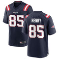 Trusc NE.Patriots #85 Hunter Henry Navy Game Home Jerseys