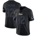 Trusc NE.Patriots #32 TreVeyon Henderson Player Black Limited Impact Stitched Jerseys