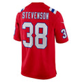Trusc NE.Patriots #38 Rhamondre Stevenson Player Red Home Game Stitched Jerseys
