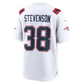 Trusc NE.Patriots #38 Rhamondre Stevenson Player White Home Game Stitched Jerseys