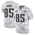 Trusc NE.Patriots #85 Hunter Henry Player Arctic Camo Salute to Service Limited Stitched Jerseys