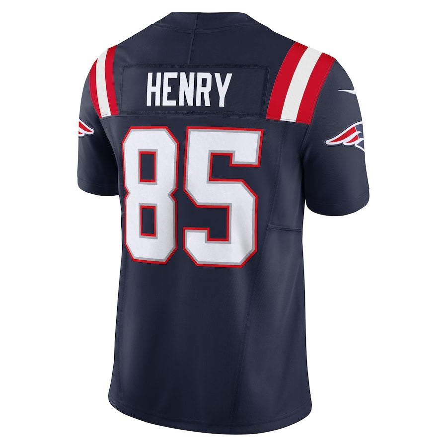 Trusc NE.Patriots #85 Hunter Henry Player Navy Vapor F.U.S.E. Limited Stitched Jerseys