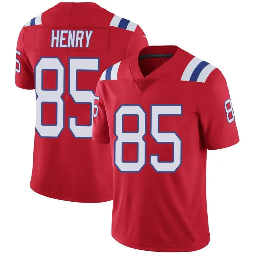 Trusc NE.Patriots #85 Hunter Henry Player Red Vapor Limited Stitched Jerseys