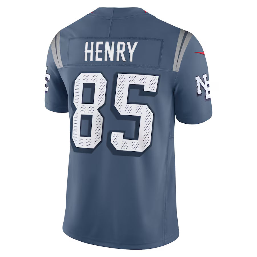 Trusc NE.Patriots #85 Hunter Henry Player Storm Blue Rivalries Collection Limited Stitched Jerseys