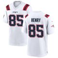 Trusc NE.Patriots #85 Hunter Henry Player White Home Game Stitched Jerseys