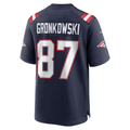 Trusc NE.Patriots #87 Rob Gronkowski Navy Team Retired Player Game Stitched Jerseys
