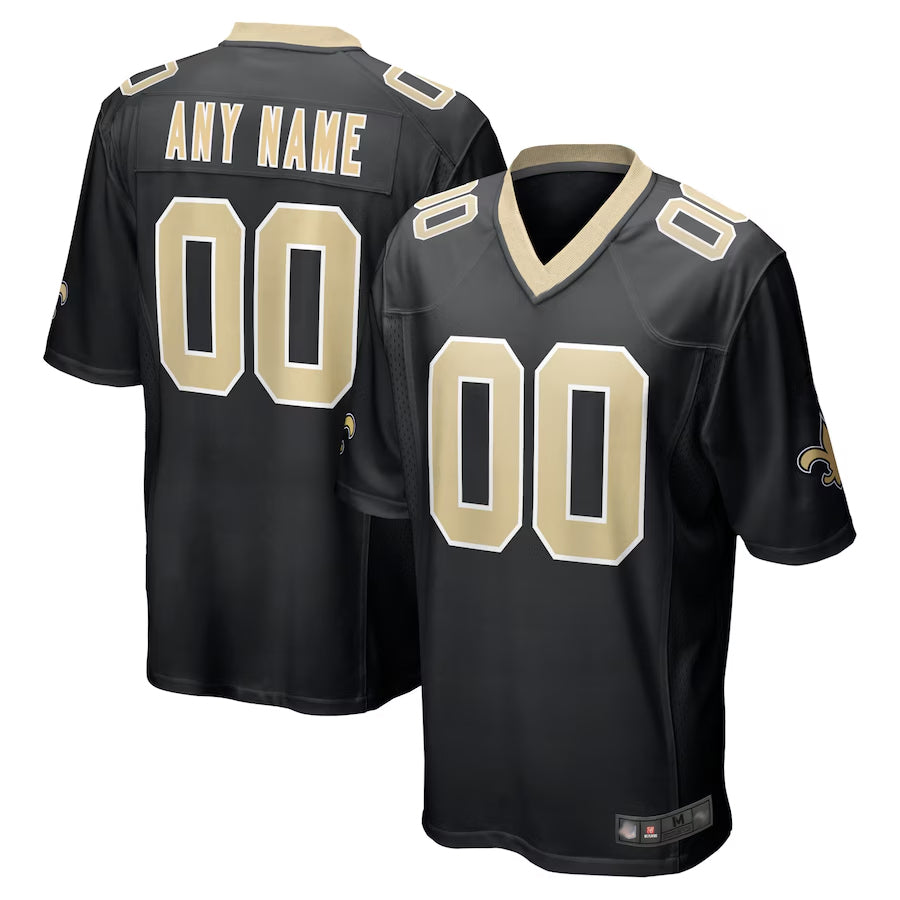 Trusc Custom NO.Saints Home Replica Game Stitched Jerseys