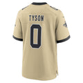 Trusc NO.Saints #0 Jordyn Tyson Gold 2026 Draft First Round Pick No. 8 Alternate Game Stitched Jerseys