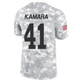 Trusc NO.Saints #41 Alvin Kamara Player Arctic Camo Salute to Service Limited Stitched Jerseys