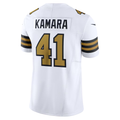 Trusc NO.Saints #41 Alvin Kamara White Alternate Vapor F.U.S.E. Limited Stitched Jerseys