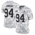 Trusc NO.Saints #94 Cameron Jordan Player Arctic Camo Salute to Service Limited Stitched Jerseys