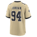 Trusc NO.Saints #94 Cameron Jordan Player Gold Alternate Game Stitched Jerseys