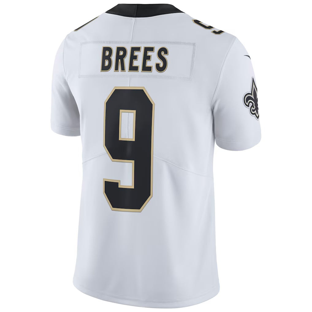 Trusc NO.Saints #9 Drew Brees White Vapor Untouchable Limited Player Stitched Jerseys