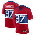 Trusc NY.Giants Secondary Throwback Alternate Jerseys - Red - #97 Dexter Lawrence II Player