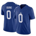 Trusc NY.Giants #0 Brian Burns Player Blue F.U.S.E. Limited Stitched Jerseys