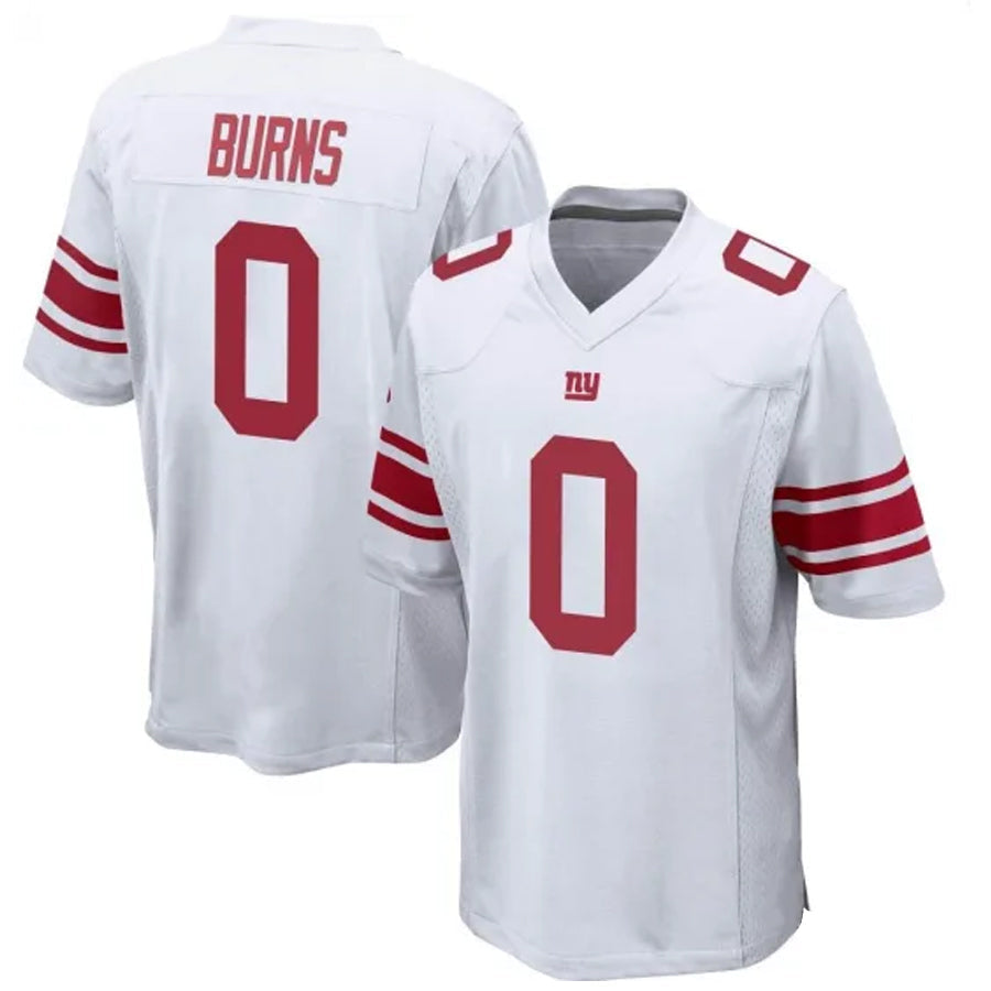 Trusc NY.Giants #0 Brian Burns Player White Game Stitched Jerseys