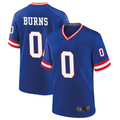 Trusc NY.Giants #0 Brian Burns Royal Classic Game Player Jersey American Stitched Jerseys
