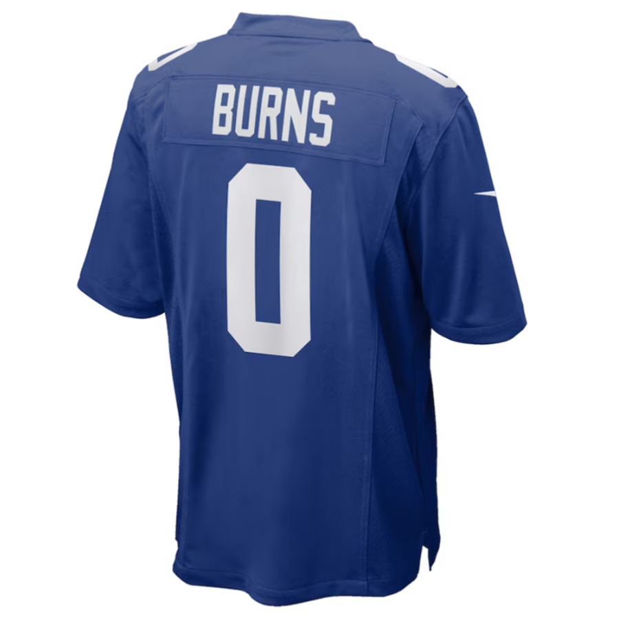 Trusc NY.Giants #0 Brian Burns Royal Game Player Jersey American Stitched Jerseys
