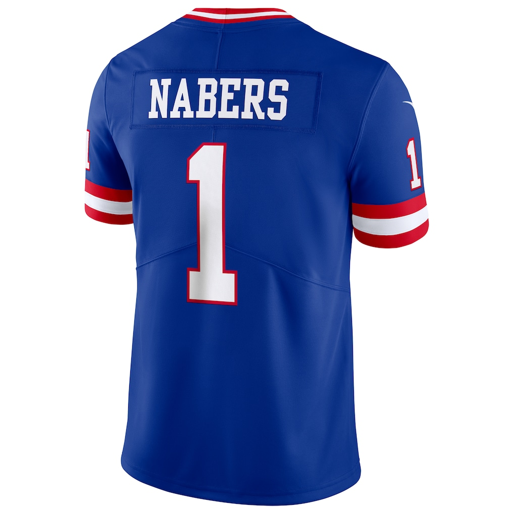 Trusc NY.Giants #1 Malik Nabers Royal Alternate 2 Legacy Vapor Untouchable Limited Jerseys