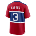 Trusc NY.Giants #3 Abdul Carter Red Alternate Game Stitched Jerseys