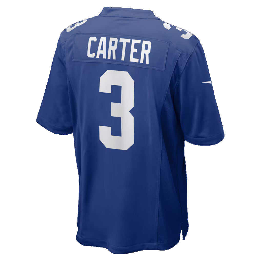 Trusc NY.Giants #3 Abdul Carter Royal Team Game Stitched Jerseys