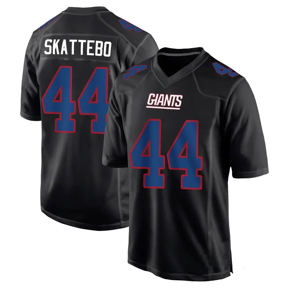 Trusc NY.Giants #44 Cam Skattebo Player Black Fashion Game Stitched Jerseys