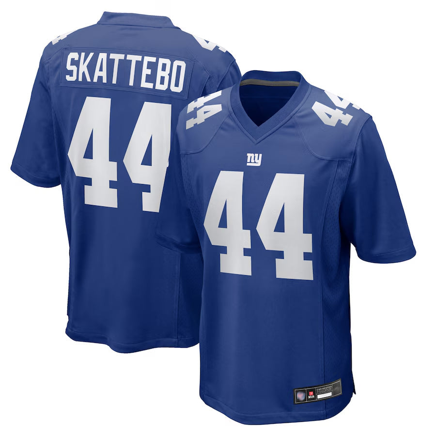 Trusc NY.Giants #44 Cam Skattebo Player Royal Team Game Football Jerseys