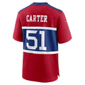 Trusc NY.Giants #51 Abdul Carter Player Red Home Game Stitched Jerseys