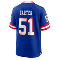 Trusc NY.Giants #51 Abdul Carter Player Royal Home Game Stitched Jerseys