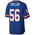 Trusc NY.Giants #56 Lawrence Taylor Mitchell & Ness Royal Big & Tall Retired Player Replica Stitched Jerseys