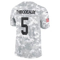 Trusc NY.Giants #5 Kayvon Thibodeaux Arctic Camo 2024 Salute to Service Stitched Jerseys