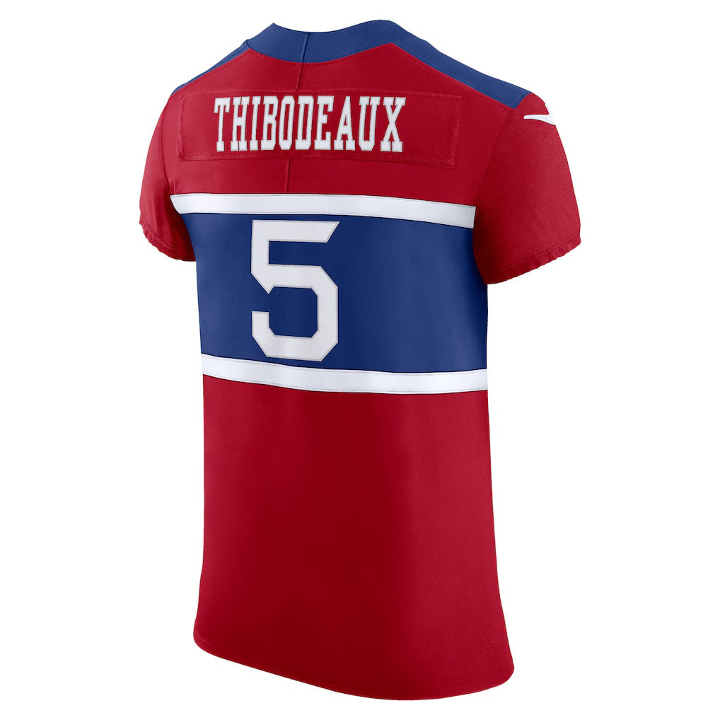 Trusc NY.Giants #5 Kayvon Thibodeaux Red Vapor F.U.S.E. Elite Player Stitched Jerseys