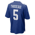 Trusc NY.Giants #5 Kayvon Thibodeaux Royal Player Game Stitched Jerseys