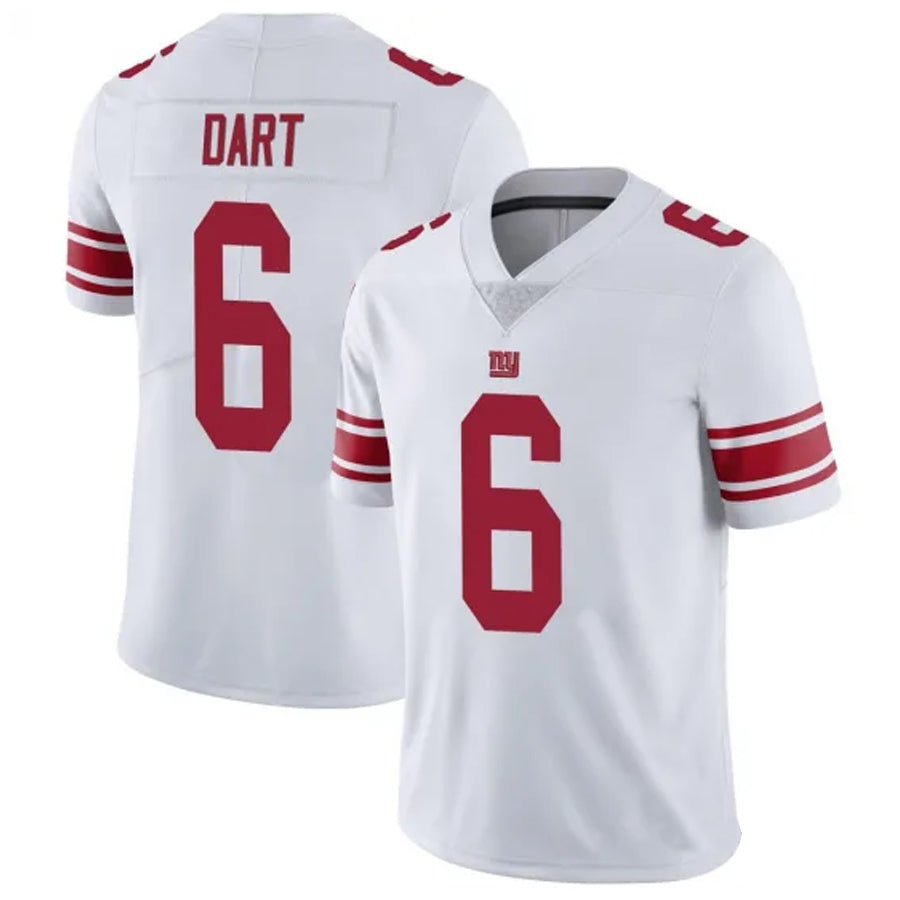 Trusc NY.Giants #6 Jaxson Dart Player White Alternate Vapor Limited Stitched Jerseys