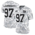 Trusc NY.Giants #97 Dexter Lawrence II Player Arctic Camo Salute to Service Limited Stitched Jerseys