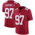 Trusc NY.Giants #97 Dexter Lawrence II Player Vapor Red Limited Stitched Jerseys