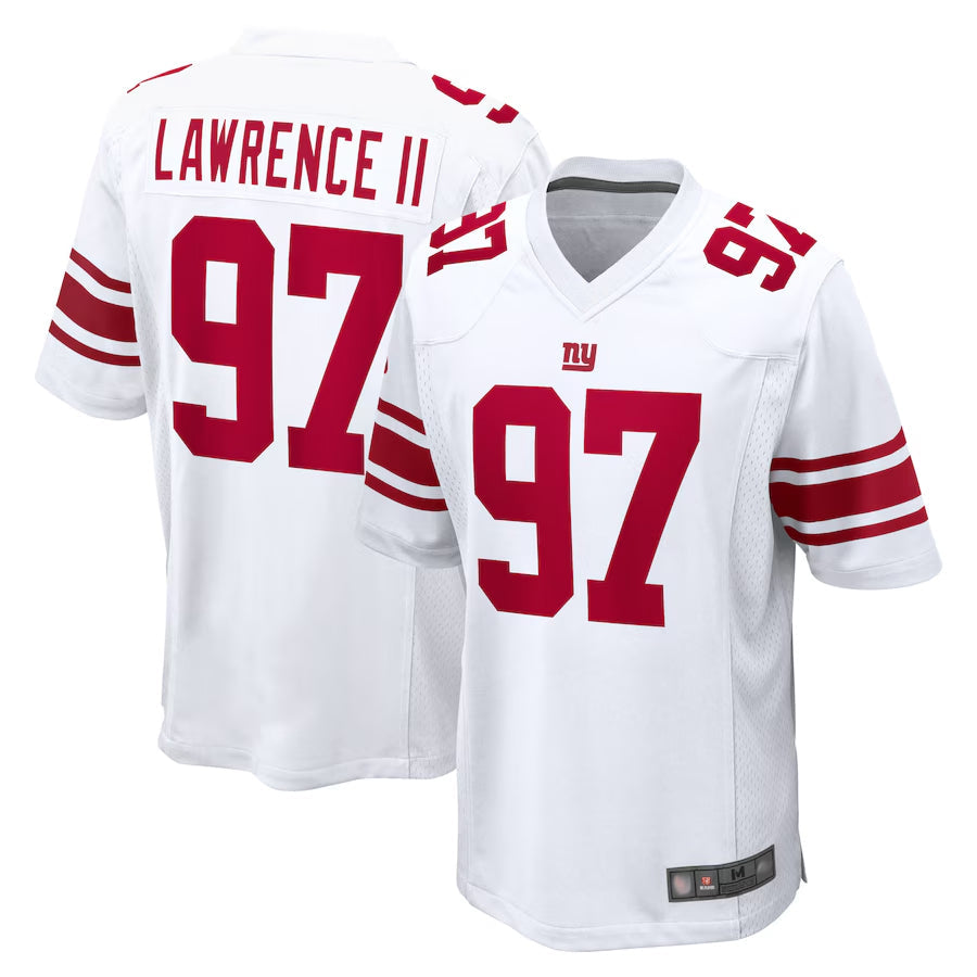 Trusc NY.Giants #97 Dexter Lawrence II Player White Game Stitched Jerseys