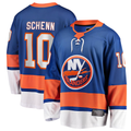 Trusc NY.Islanders #10 Brayden Schenn Blue Home Breakaway Jerseys