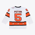 Trusc NY.Islanders #5 Denis Potvin Mitchell & Ness White 1976 All-Star Game Power Play Jerseys